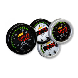 AEM X-SERIES DISPLAY GAUGES (BOOST, AFR, OIL/FUEL PRESSURE, TEMPERATURE)