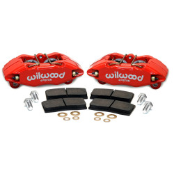 WILWOOD DIRECT BOLT-ON DPHA FORGED CALIPERS FOR HONDA & ACURA (RED)